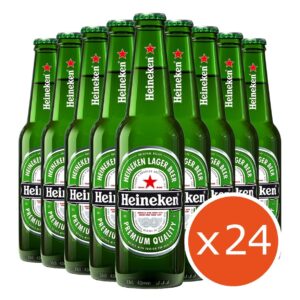 Alternative view of Heineken Beer